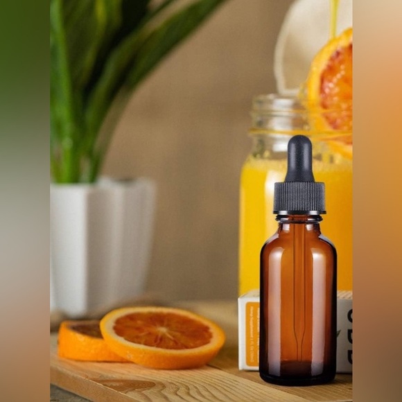 {Eternal Moment} 10 Pack 1oz 30ml Amber Glass Bottles with Eye Dropper - Picture 4 of 4